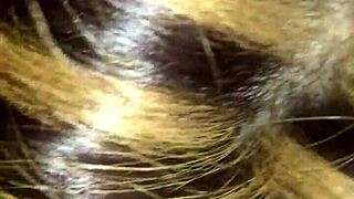 Latina Wife Gives Goodnight Blowjob to Husband