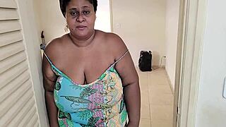 Brazilian BBW Client Pays Loan Shark with Anal Sex and Cum on Ass in Hospital