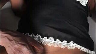 i want this black maid to fuck me good with her young guy