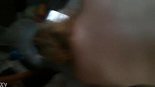 Bbw asian birthday celebration with young friend