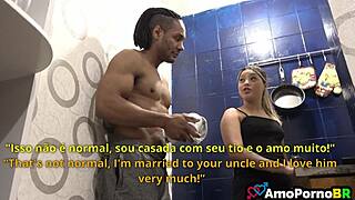 wife alone with step-nephew in taboo encounter