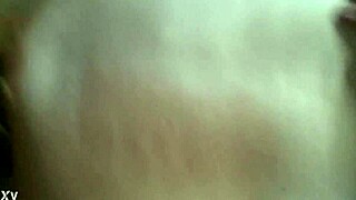 Bbw asian birthday celebration with young friend