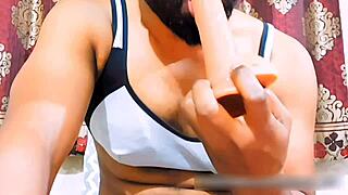 bent over assplay with dildo, teasing to orgasm, ass to mouth humiliation