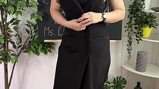 exploring sexual wellness through bdsm practices with mature teacher.