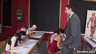 After Graduation, She Sucks Cock Hard!