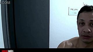 Hot Brazilian Brunette In Crossdressing Records Intense Fuck With Cock Thrusting In And Out