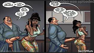 the mayor s 3 ep 1 - cheating husband fucks sexy ebony maid in kitchen