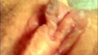 serbian amateur girl masturbating her wet pussy in a playful way