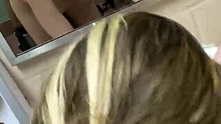 Cute pink sock freak getting ROUGH treatment!