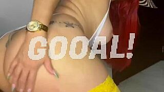 Colombian Babe Masturbates For Copa America Win