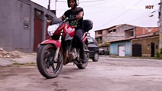 Sucking The Delivery Guy