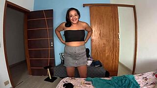 Gay latina raquel gets wild in bathroom photoshoot. Bareback action with dirty talk heats up!