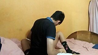 hey, my schoolgirl stepsister begs me to suck and stroke her in wild positions, you believe this?