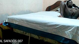 I had rough sex with the hottest Brazilian girl from the favela. Kissing her hairy body passionately.