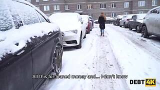 debt4k collector savors cute debtor’s tender mouth and pussy