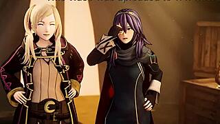 Intriguing family meeting with amateurs