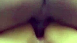 My ex-husband came to drop our daughter off, and I ended up giving him my ass so good.