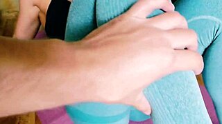 Straight from the gym, I pounded her big ass hardcore with my cock!