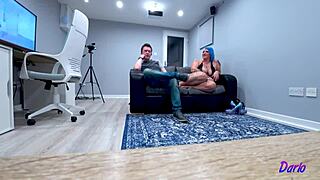 Livie Blainn, Slutty Nerd, Enjoys Rough Roleplay in Sexy Lingerie