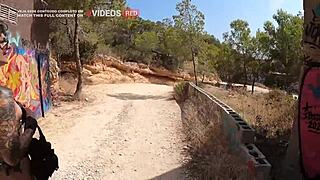 I Fucked Her On Ibiza Beach, Cum On Face, Public Walk
