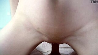 Stepsis loves my anal plug gift, gives sloppy BJ and rides reverse cowgirl! 😍