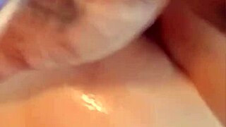 Teasing him with my ass! He rips leggings and fucks me with fingers and cock.