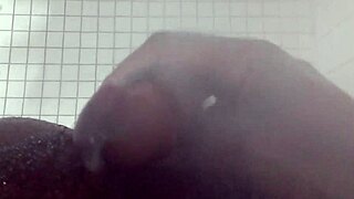 Shower head orgasm, what a rush!
