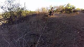 arabic prince fucks hard in rough outdoor sex