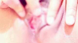 Damn, intense clit masturbation with Asian flair!