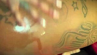 Pure ecstasy as big black cock cums in my ebony ass.