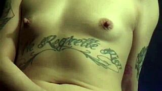 Clockwork Bleu Teases In Sensual Bathing Scene