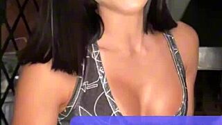 Petite 18yo latina gags on deepthroat and gets cum in mouth during casting