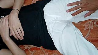 Indian Teen And Not Sister Fuck Anal In The Dark Night!