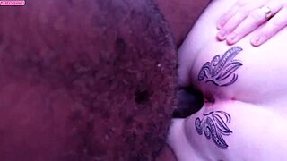tattooed lorrany gets fucked after anal session