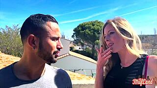 Aurbeauréal Blonde Joviale Loves Sucking in Lingerie