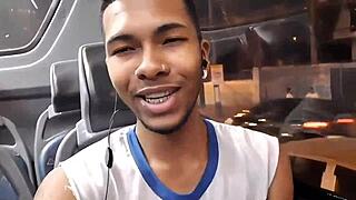 Latina Flashes Big Clit While Skipping School for Sex