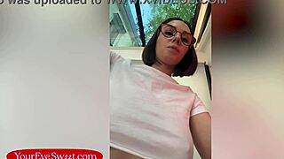 Busty French Babe Eve Sweet Plays Hairdresser Titty Games