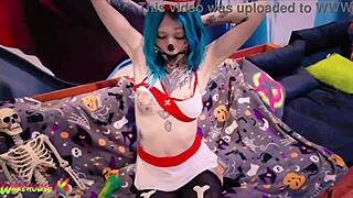 I tested my limits with coyemoo using a 55cm dildo in my tight wet pussy, feeling every inch stretch me deep