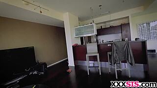 Watch me bang my hot teen stepsister Elena Koshka hard with a big cock.