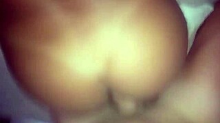 Latina Prostitute in Uber Leaves Black Balls on Panel, Bent Over for Doggystyle Orgasm