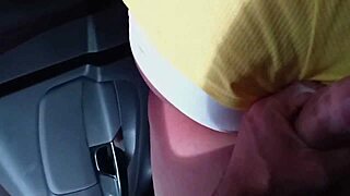 Latina Prostitute in Uber Leaves Black Balls on Panel, Bent Over for Doggystyle Orgasm