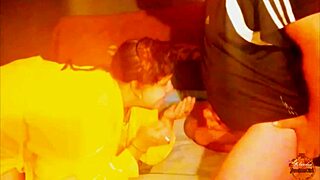 Brunette klaudiaambergirl fills mouth with cum after masturbation