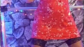 Steffi's Solo Dance Compilation With Redhead In Panties