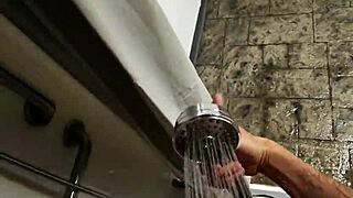 Hey, wanna see a hot wife give a POV blowjob in a public shower behind the scenes?