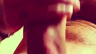 warming up my big cock solo before the girl gets home from work