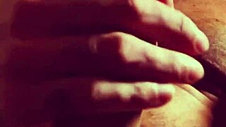 warming up my big cock solo before the girl gets home from work