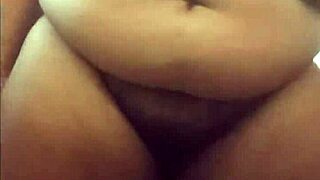 Chubby Brazilian Girl Strips to Show Her Big Ass