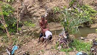 You worship my huge ass outdoors, then I get dicked hard by that big cock.