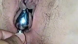 I had anal sex with a Latina at home, creampie and all