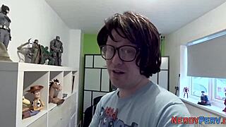 big tit european slut tricked into swallowing nerd's dick first time